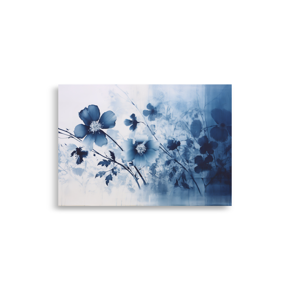 Zyanotypie "Blumenwiese"