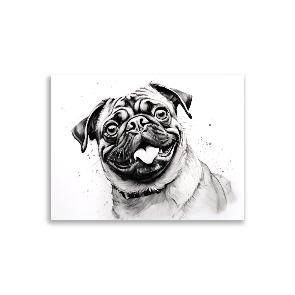 Poster "Mops" Variante 2