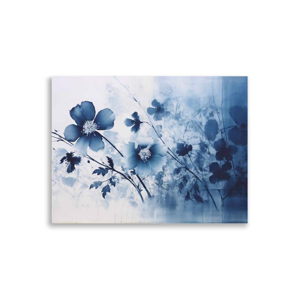 Zyanotypie "Blumenwiese"