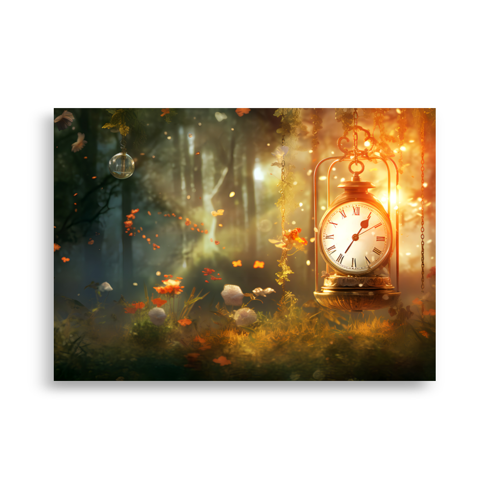 Poster "Traum Zeit" Variante 1