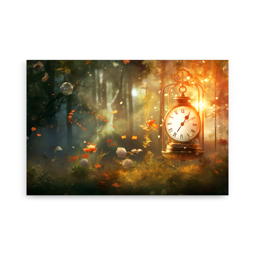 Poster "Traum Zeit" Variante 1