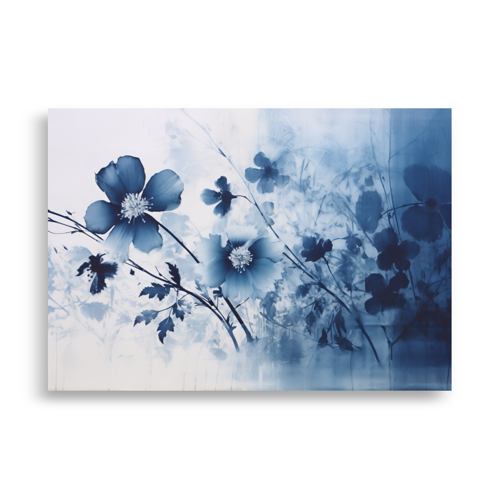 Zyanotypie "Blumenwiese"