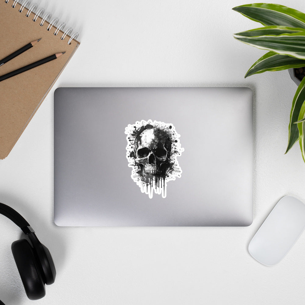 Blasenfreier Sticker "Ink Skull" Variante 1